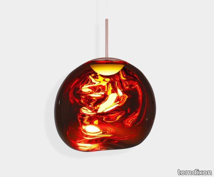 Melt LED Pendant Copper