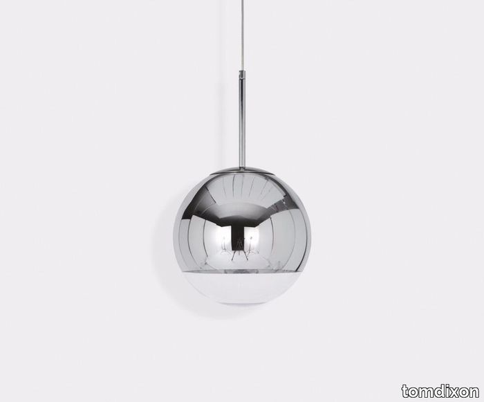 Mirror Ball LED Pendant 25cm