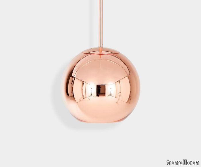 Copper LED Pendant