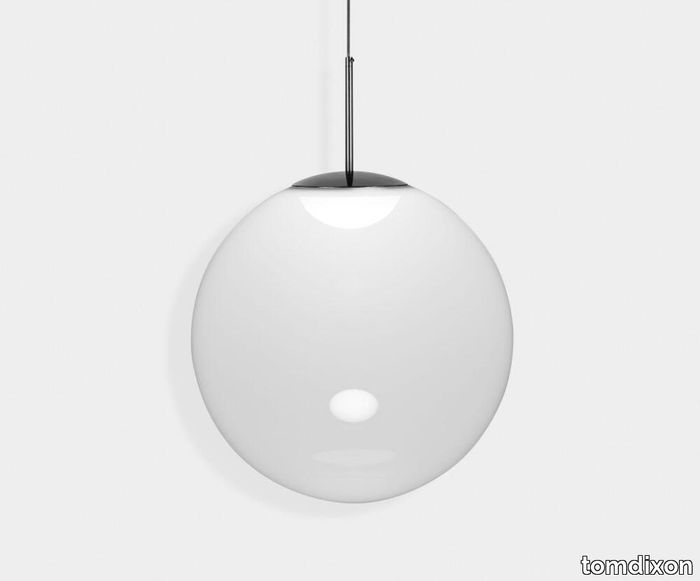 Globe Opalscent Pendant Light 50cm