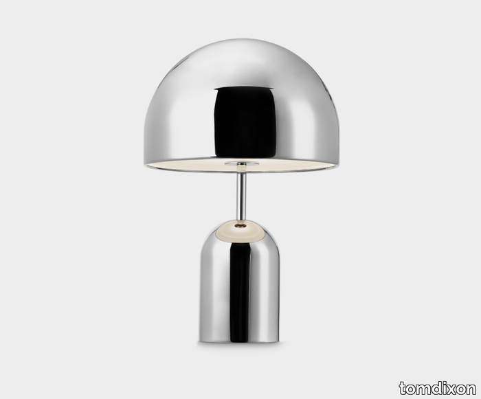 Bell Table Silver LED