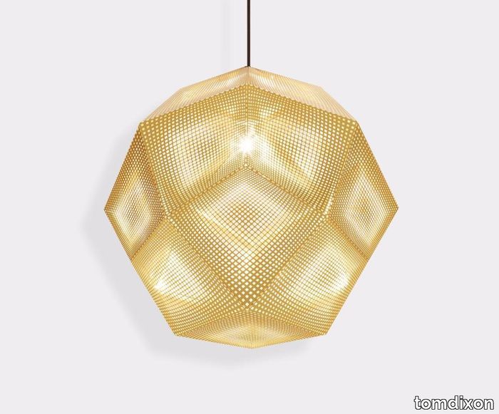 Etch Pendant Brass 50cm