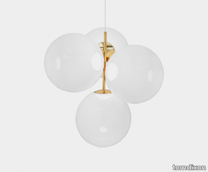 Globe Chandelier Small Opal