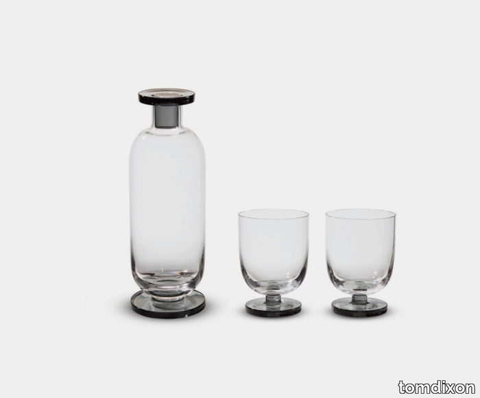 Puck Decanter and Water Tumbler Set