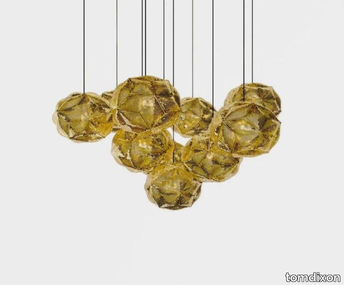 Puff Pendant System Mega Brass LED