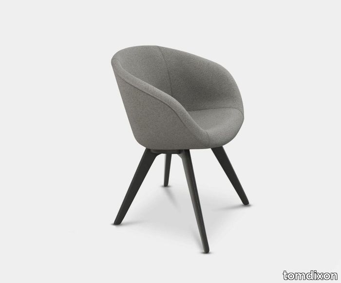 Scoop Chair Low Back Wool