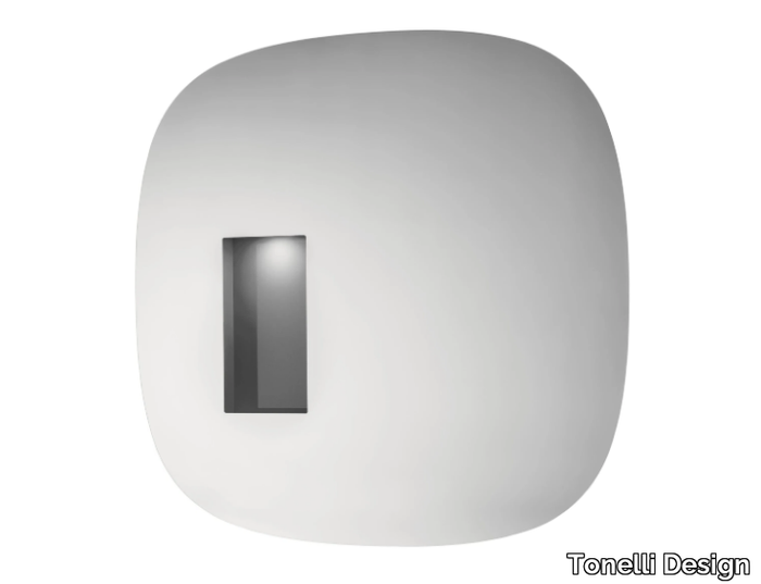 APERTURE - Wall-mounted mirror with cabinet _ Tonelli Design