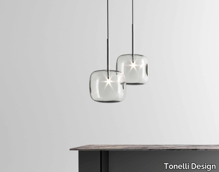 HYPERION - LED Pyrex® pendant lamp _ Tonelli Design