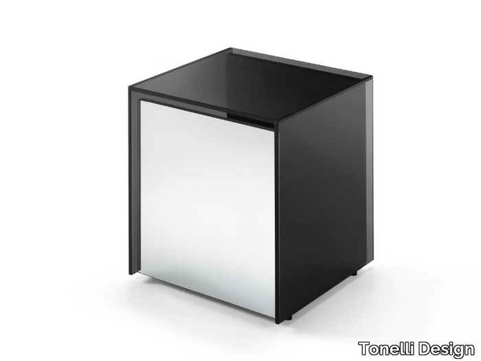 GOTHAM - Glass coffee table / bedside table _ Tonelli Design