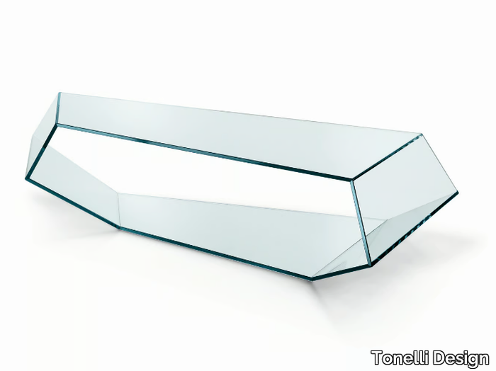 DEKON 2 - Glass coffee table _ Tonelli Design