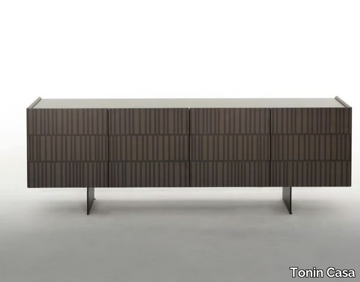 FLAMINGO - Wooden sideboard with doors _ Tonin Casa