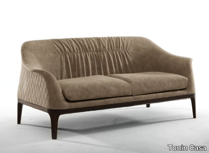 TIFFANY - 2 seater leather sofa _ Tonin Casa