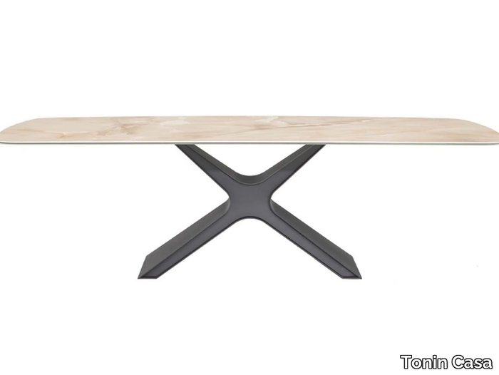 CALLIOPE XXL - Rectangular ceramic table _ Tonin Casa