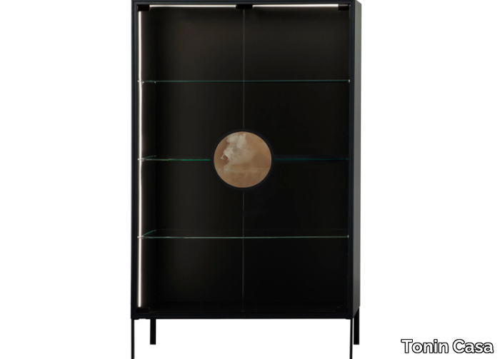 DOT - Display cabinet with integrated lighting _ Tonin Casa