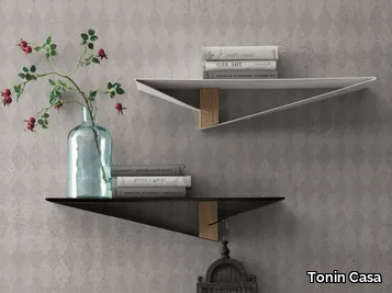 ALBATROS - Painted metal wall shelf _ Tonin Casa