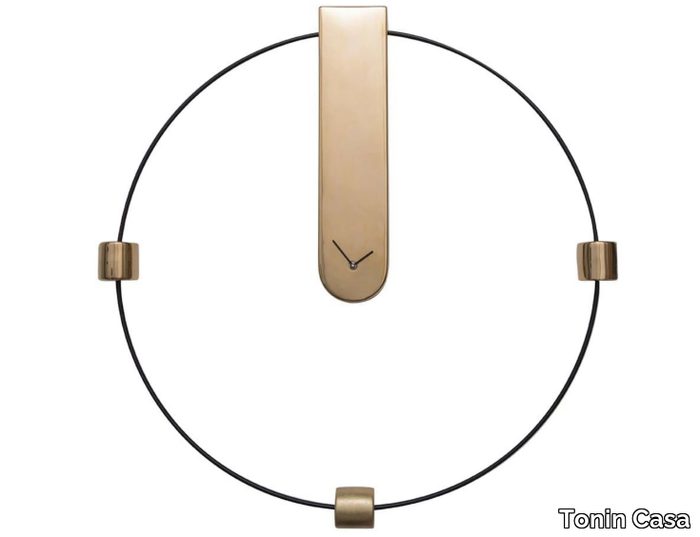 MEMO - Wall-mounted metal clock _ Tonin Casa