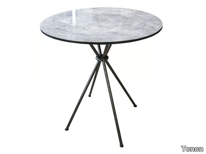 CORDA - Round HPL coffee table _ Tonon