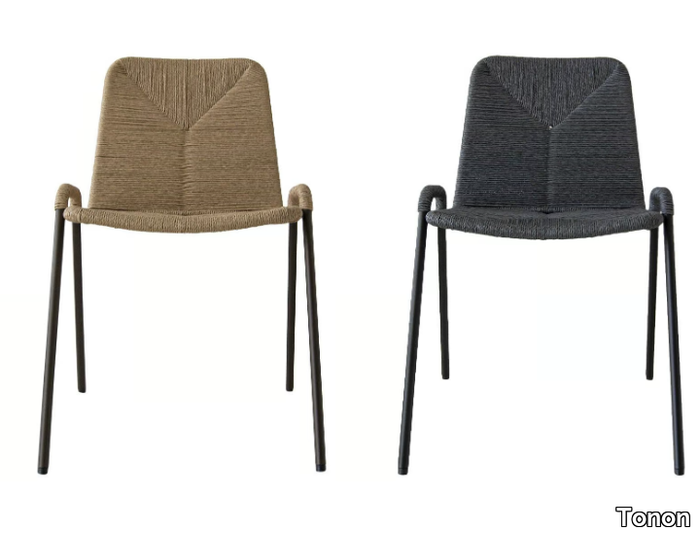 SAILOR - Stackable cellulose fibre chair _ Tonon