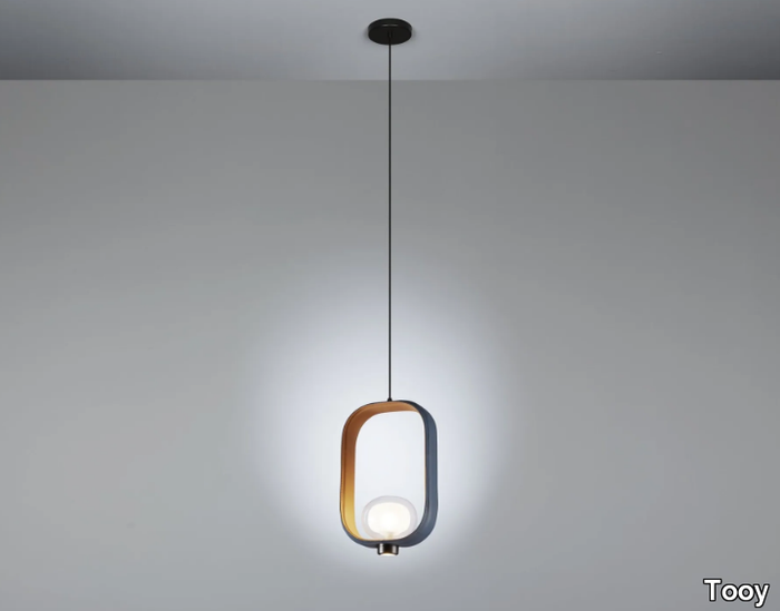 FILIPA - Painted metal pendant lamp _ Tooy