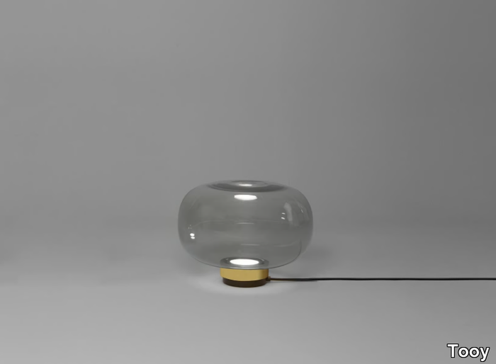 LEGIER - LED blown glass table lamp _ Tooy