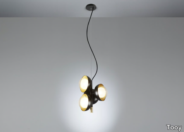 MUSE - Direct light metal pendant lamp _ Tooy