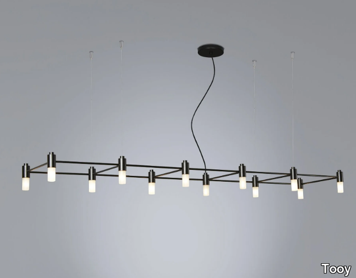 QUADRANTE - Powder coated steel pendant lamp _ Tooy