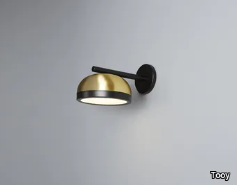 MOLLY - Brass wall lamp with fixed arm _ Tooy