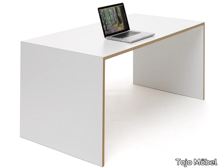 FREISTELL - Rectangular MDF writing desk _ Tojo Möbel