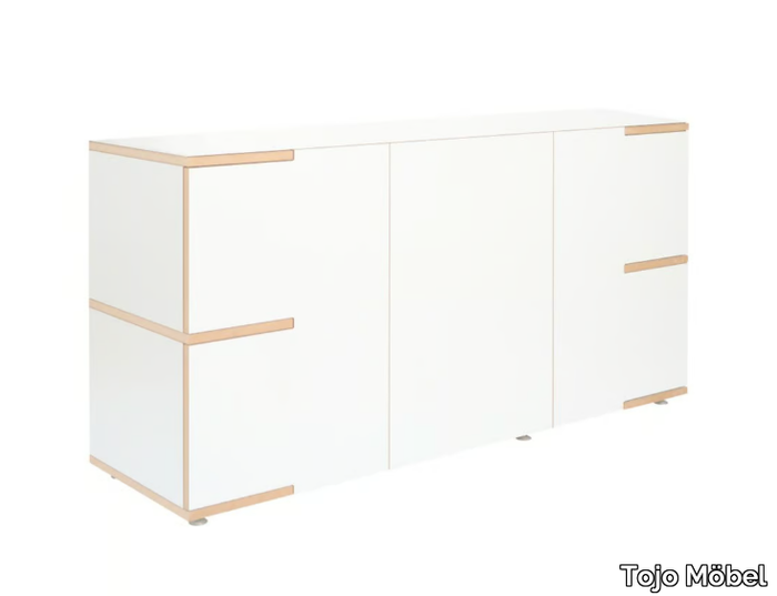 STAU - Modular MDF sideboard with doors _ Tojo Möbel