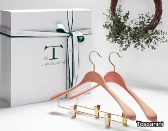 ALBERTO SKIRT GIFT BOXES - Cedarwood clothes hanger _ Toscanini