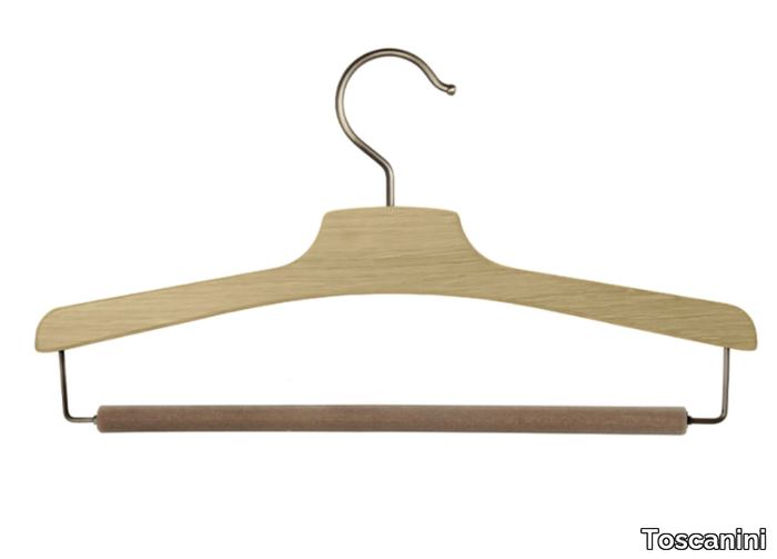 MARCELLO SKIRT/TROUSERS WITH BAR - Oak clothes hanger _ Toscanini