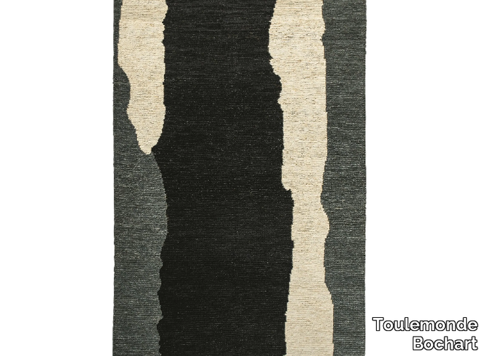 CLAIR OBSCURE - Patterned rectangular hemp rug _ Toulemonde Bochart