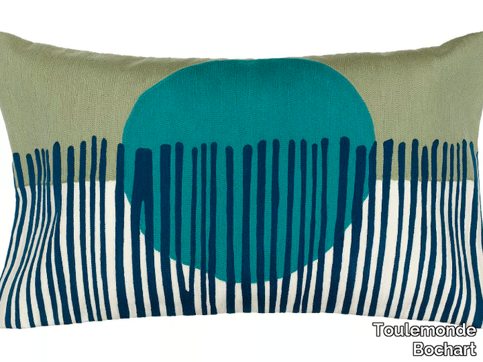 SOLEIL LEVANT - Rectangular motif cushion _ Toulemonde Bochart