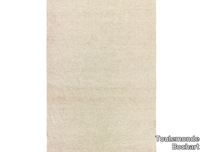 ECUME - Solid-color rectangular polyester rug _ Toulemonde Bochart