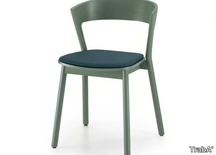 EDITH - Chair with integrated cushion _ TrabA'