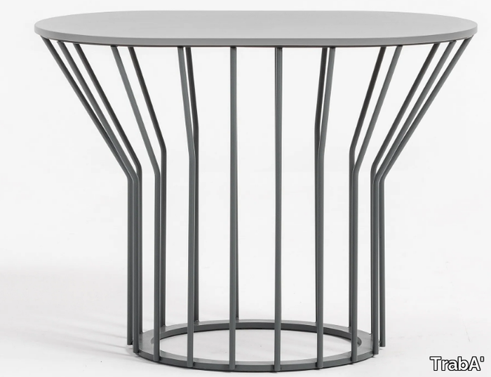 JUMP - Low metal coffee table for living room _ TrabA'