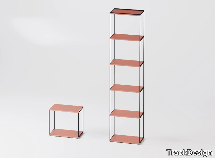 SISTEMA - Modular steel bookcase _ TrackDesign