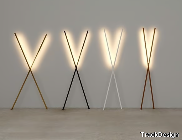 X FLOOR - Corten™ floor lamp _ TrackDesign