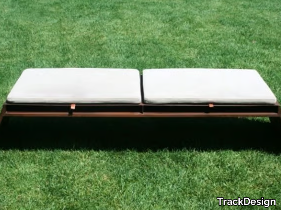 LILA - Corten™ garden bench _ TrackDesign