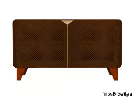 SIDEBOARD - Steel and wood sideboard with doors _ TrackDesign