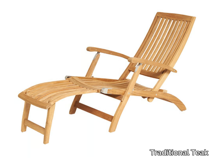 ALEXANDRA - Teak deck chair _ Traditional Teak