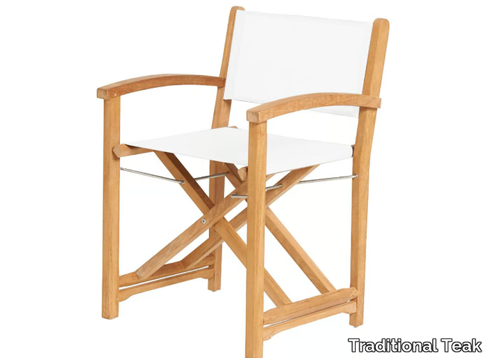 KATE - Director teak garden chair _ Traditional Teak