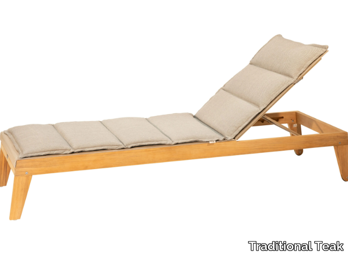 NOAH - Teak sun lounger _ Traditional Teak