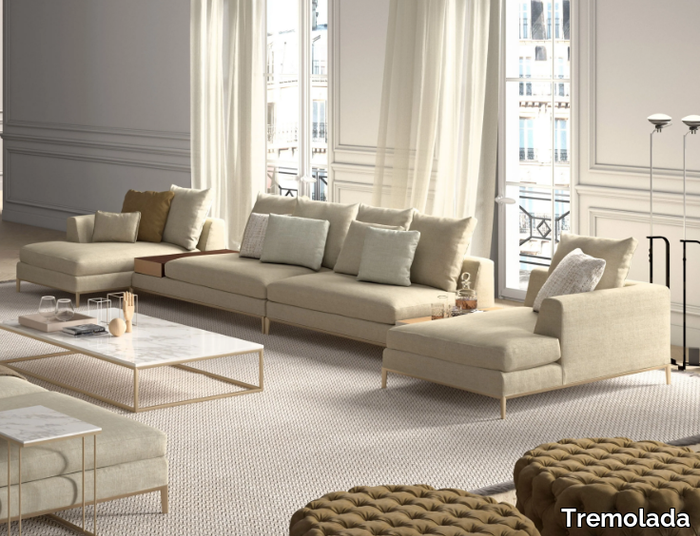 LOUIS - Modular sectional sofa _ Tremolada