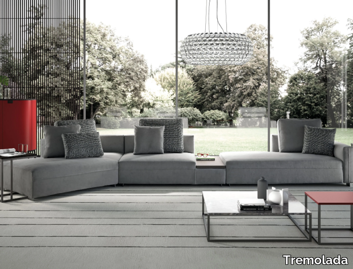 STONE - Sectional modular sofa _ Tremolada