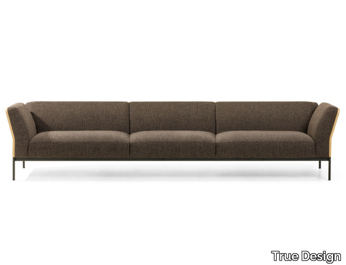 FOLD - 3 seater fabric sofa _ True Design