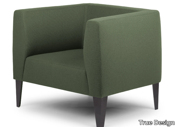BIBLIS - Armchair with armrests _ True Design