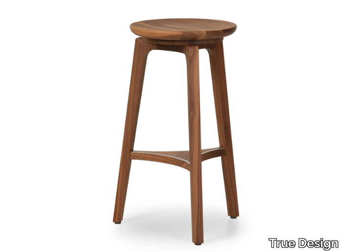 TOD - High solid wood stool _ True Design