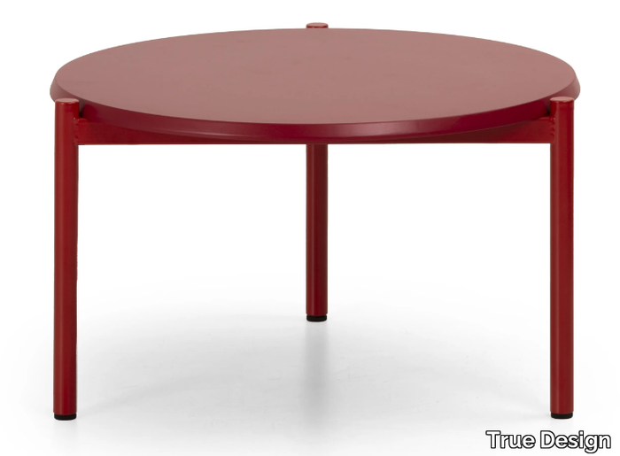 BLADE COFFEE - Low round MDF coffee table _ True Design