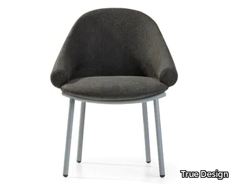 FENDER FD 4090 - Upholstered fabric chair with armrests _ True Design